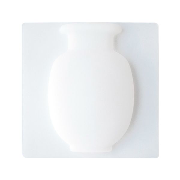 

silicone vase living room smooth surface sucker soft art solid gift wall sticker