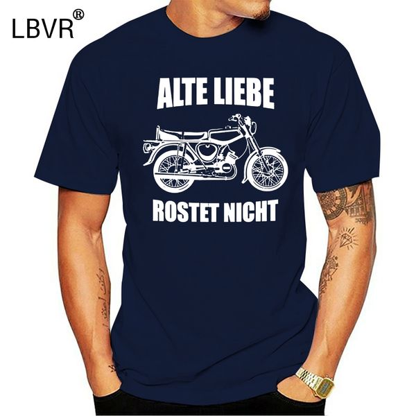 

alte liebe rostet nicht - s50 s51 t-shirt simson moped geschenk schwalbe ddr