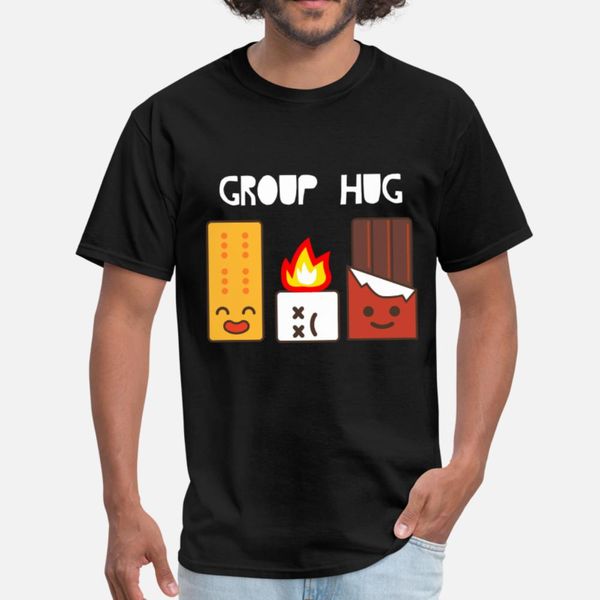 

210 camping camping smores chocolate mar t shirt men custom short sleeve o neck basic solid fit authentic summer style unique shirt