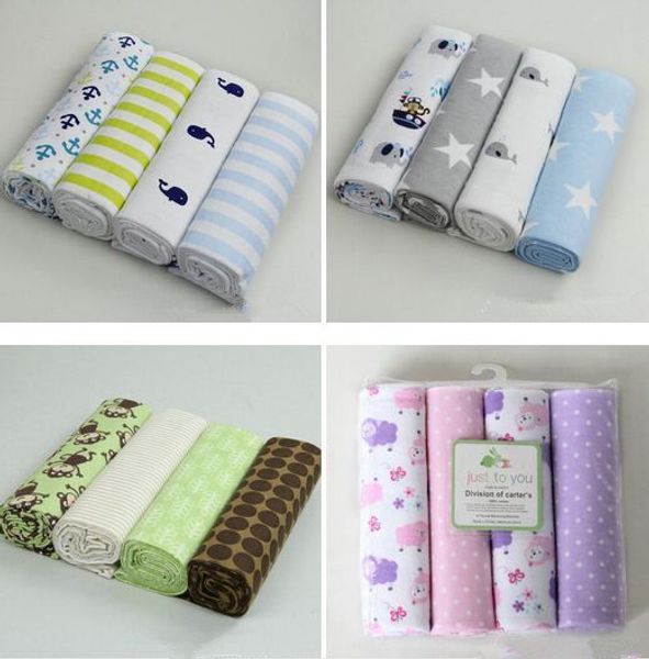 

16pcs / серия младенца хлопка фланели детские одеяла / фланелевые одеяла / прием одеяла btrq0012