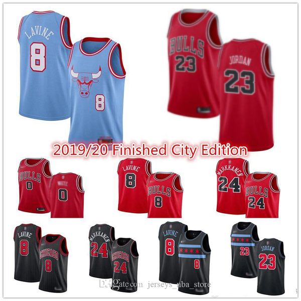 

2020 mens michael 23 nba chicago bulls jodan jersey zach 8 lavine 23 michael scottie 33 pippen basketball jerseys jd mj, Black;red