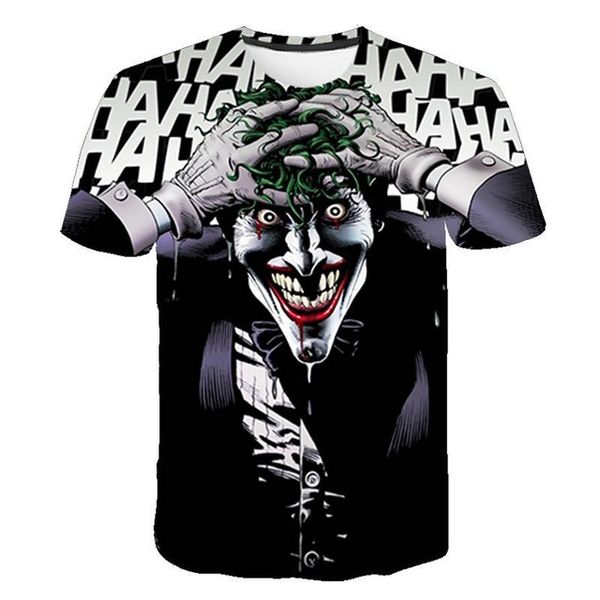 

suicide squad womens mens harley quinn the joker man black red 3d print shirts anime kawaii humor men clothing