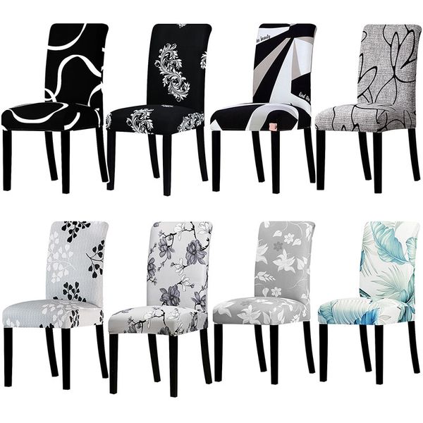 

printing zebra stretch chair cover big elastic seat chair covers painting slipcovers restaurant banquet home party decoration