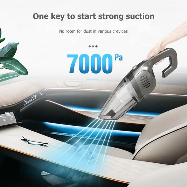 

handheld home office cleaning tools 12v 7000pa wireless car dual-use vacuum cleaner set car electrical appliances