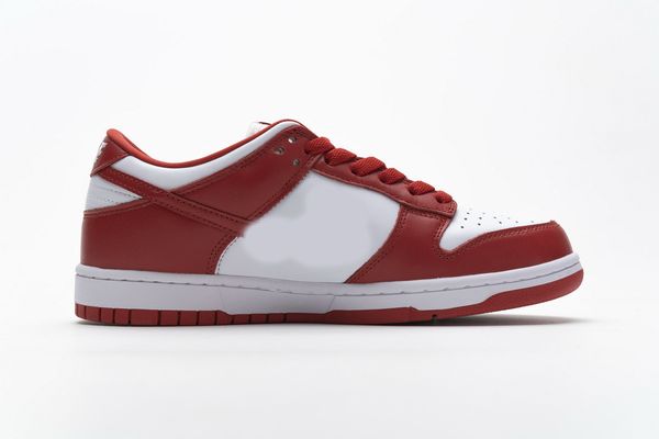 

university red low sp sb dunk white/university red cu1727-100 women men running shoes authentic sneakers 2020 release