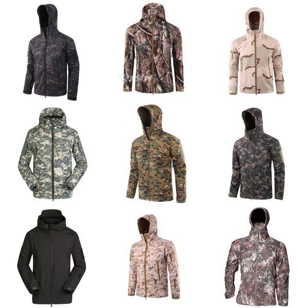 

new softshell jacket men waterproof drying quickly outdoor coat solid breathable windbreaker for men camping hiking#395, Black;brown