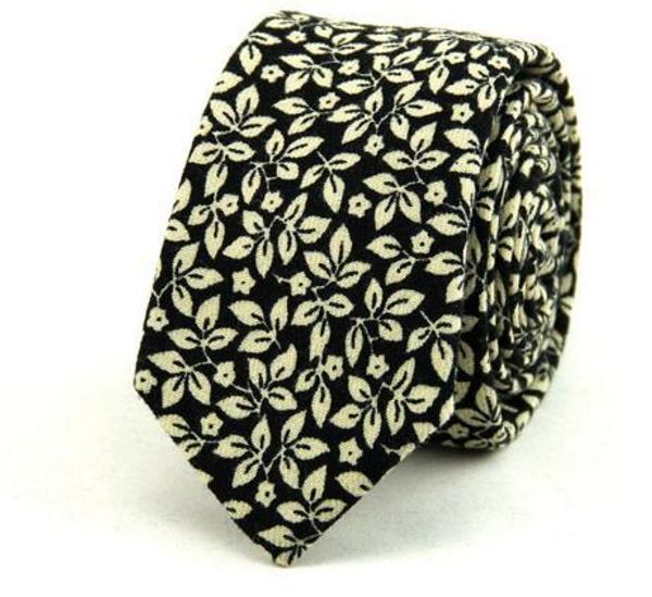 

cotton small floral 6cm korean narrow tie casual tie, Blue;purple