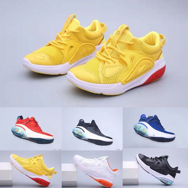 

new arrival joyride run fk childrens running shoes triple black white platinum racer blue kids designers shoes sports girls sneakers utility