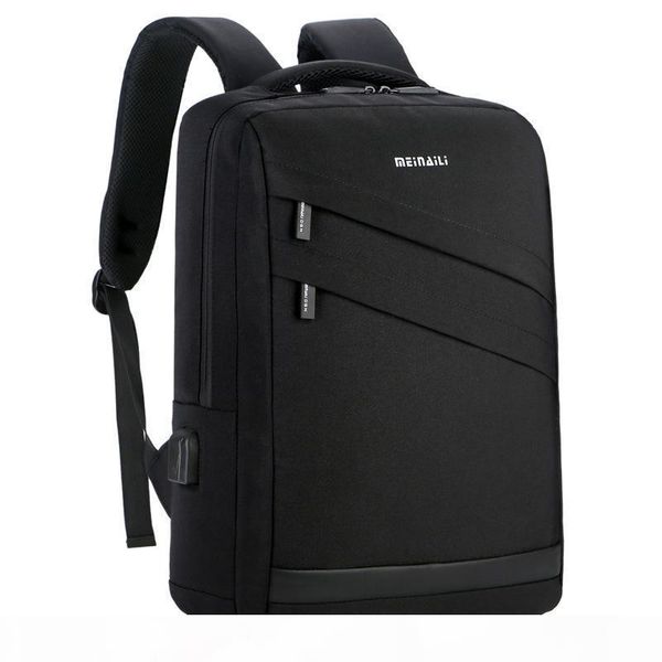 

business lapbackpack 14 15.6 inch fashion men travel back pack multifunction nylon school black bagpacks for teenagers
