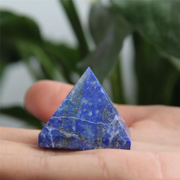 

pyramid decoration 28mm-32mm crystal quartz 40g healing reiki pyramid lapis crystal wholesale lazuli natural nunatak lapis lazuli hjt epvpg