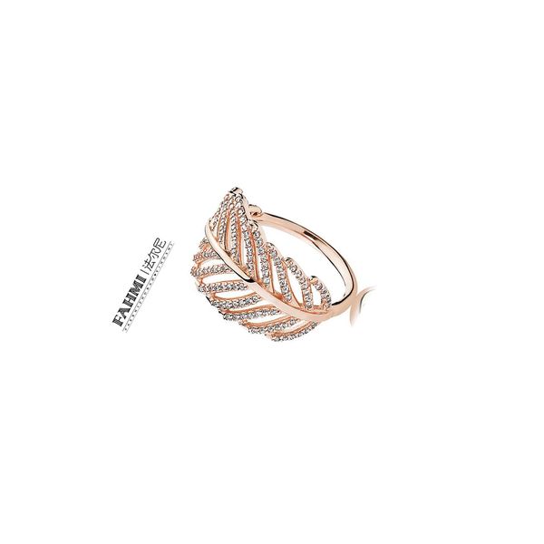 

fahmi 100% 925 sterling silver 1:1 original authentic charm 180886cz temperament fashion glamour retro ring wedding women jewelry, Slivery;golden