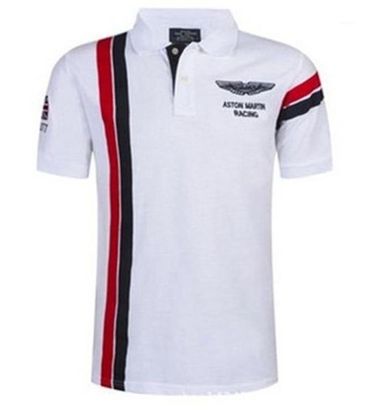 

fashion tennis sports mens tees golf striped print mens designer polos summer short sleeve lapel mens, White;black
