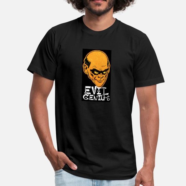 

evil genius t shirt men designing tee shirt round neck costume cute new fashion summer cool shirt