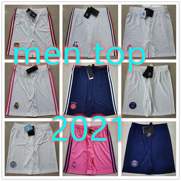 

21 new real madrid jerseys ajax mens mens football shorts soccer shorts soccer jersey 2020 2021 football jerseys football shirt, Black;red