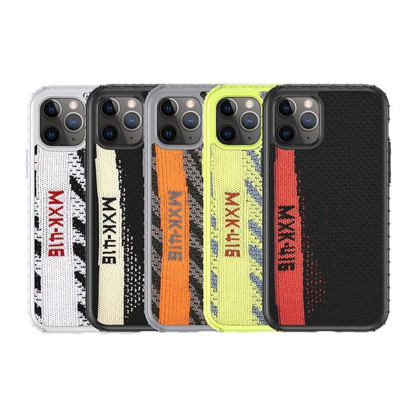 

cgjxsknitting phone case sports drop resistance silicone soft case for iphone x xr xs max phone protector full cover