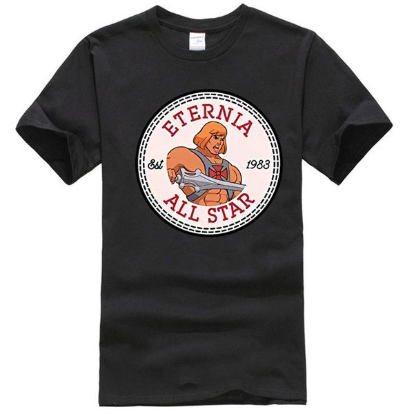 

eternia он man all star logo мужская футболка