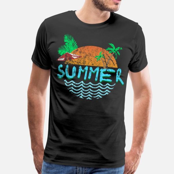 

beach t shirt men custom short sleeve o neck basic solid fit authentic summer style unique shirt
