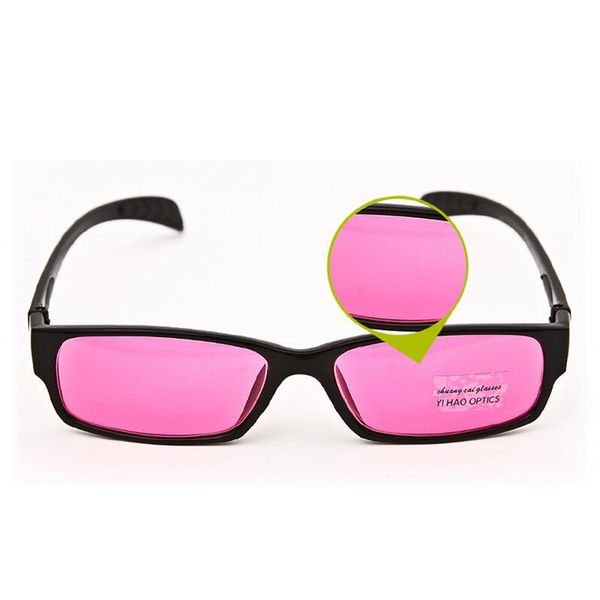 

zxtree women men color blindness glasses corrective color weakness glasses blind hd sunglasses colorblind driver's eyewear z374, White;black