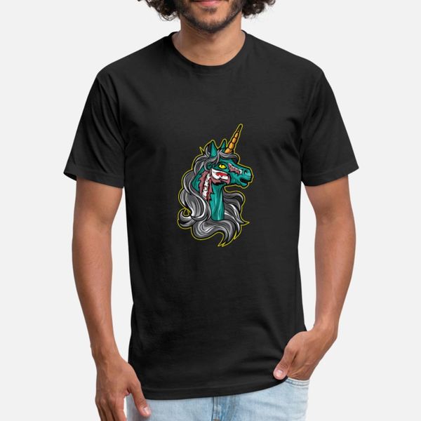 

жуткий зомби unicorn хеллоуин костюм одевается футболка мужчина designs 100% хлопок вокруг шее формальной интересной комфортный отдыха рубаш