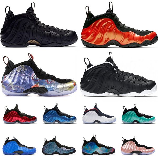 

new 2020 arrival foam memphis tigers men basketball shoes penny hardaway blue foams mens designer sneakers size 40-47