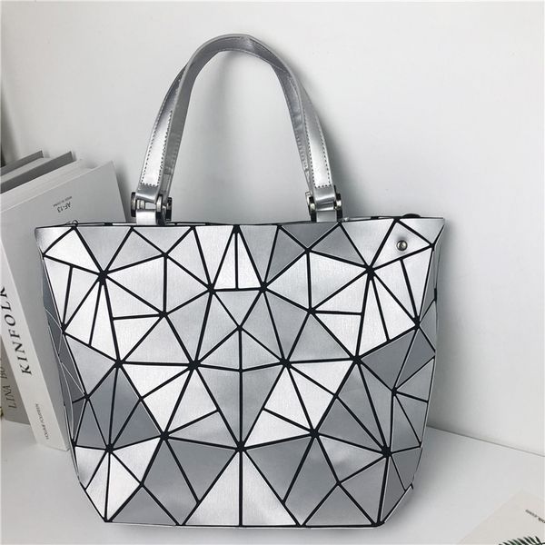 

2020 summer mercerized women's handbags irregular geometric shoulder bags removable shoulder strap bag large capacity tote bags
