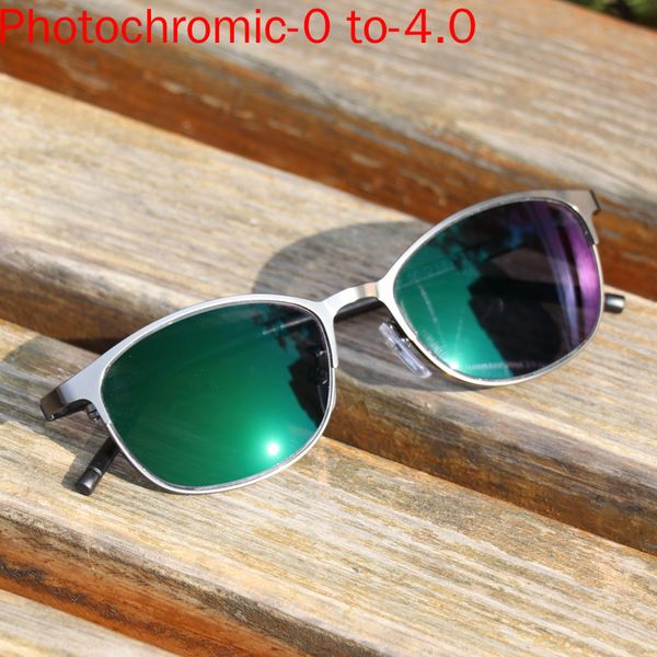 

retro myopia sun glasses transition pchromic myopia eyeglasses men women full frame eyewear prescription glasses frame nx, Black