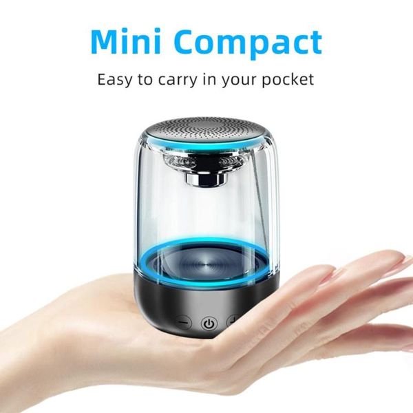 

c7 portable wireless stereo bass bluetooth speaker colorful led light sound box