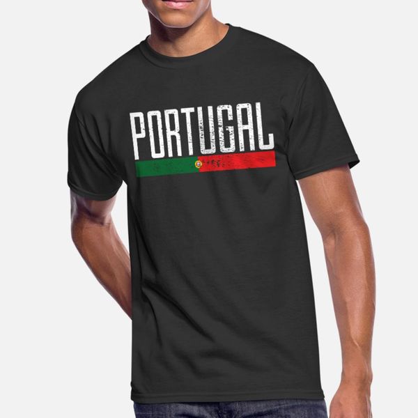 

portugal vintage t shirt men create short sleeve crew neck costume famous funny casual summer trend shirt