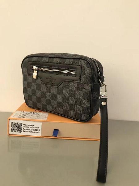 

design brand clutch bag men and women letter stitching small square bag female personality cosmetic bag handbag*01