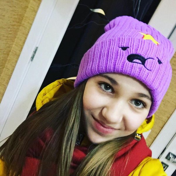 

new winter hats for women and men modno star fashion lovely cute hat model lumpy space princess hat female skullies beanies, Blue;gray
