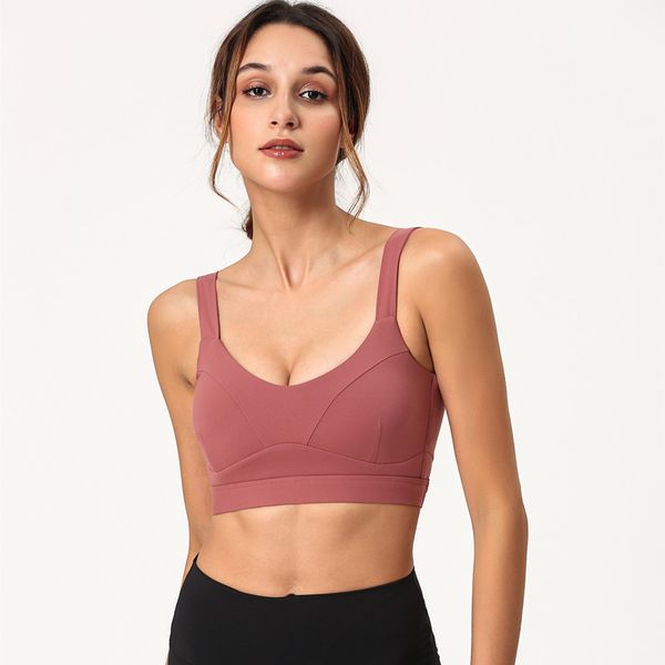 

ударопрочный спортивный бюстгальтер женщины gym brassiere спорт bh sexy scoop назад фитнес push up bra йога проложенный противоударный бюстг, White;black