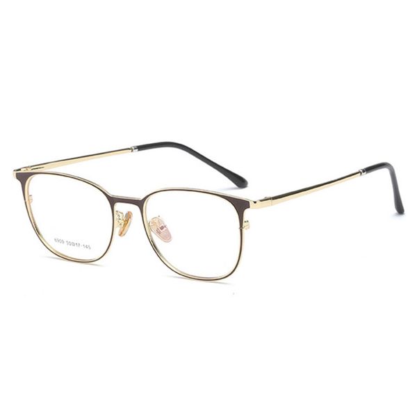 

alloy frame eyeglasses full rim optical prescription frame men and women style handoer 6909, Black