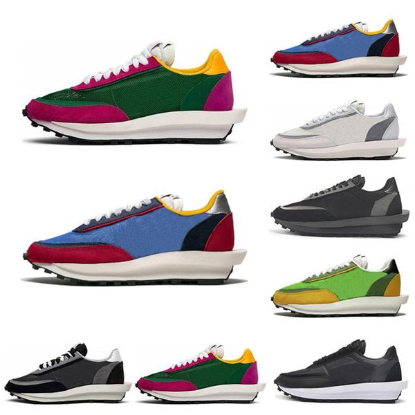 

2019 mens womens running shoes black white grey pine green gusto varsity blue mens trainers sports sneakers 36-45