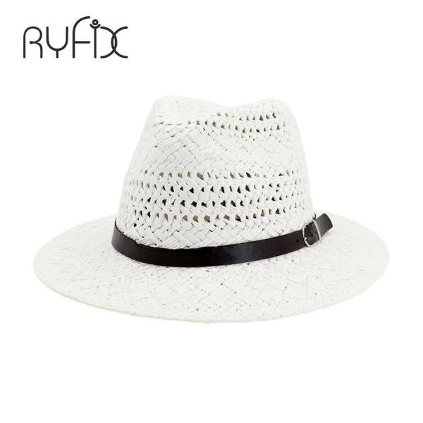 

personalized straw hat jazz hat lady hand-woven outdoor sunblock beach ha171, Blue;gray