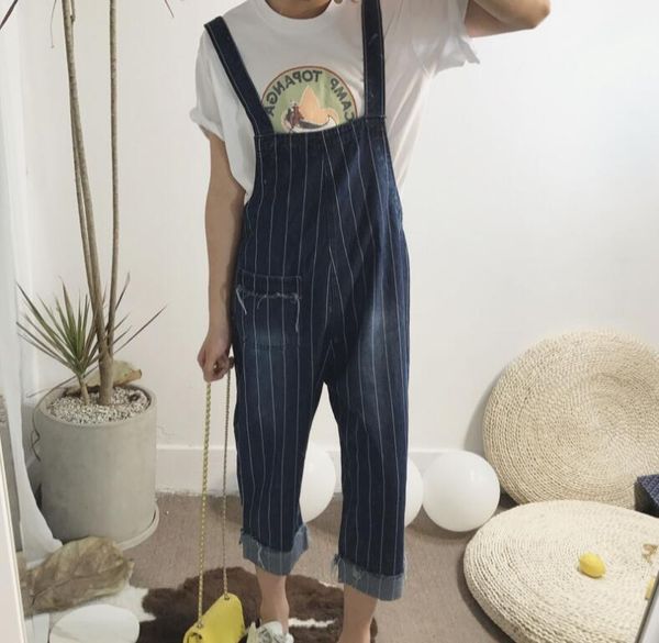 

s-xl baggy casual jeans. 2020 blue jeans with loose striped slacks