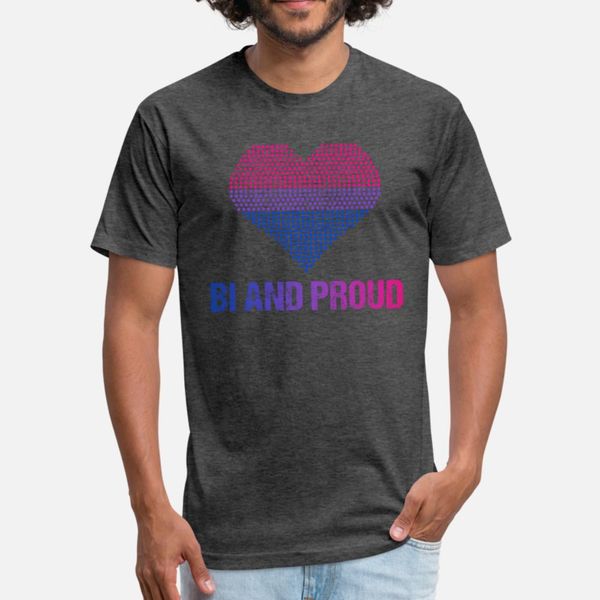 

би дня pride гордых би гей подарки lgbt month тенниска мужчины проектирование футболка s-xxxl стандартный cute дышащие летом обычная рубашка