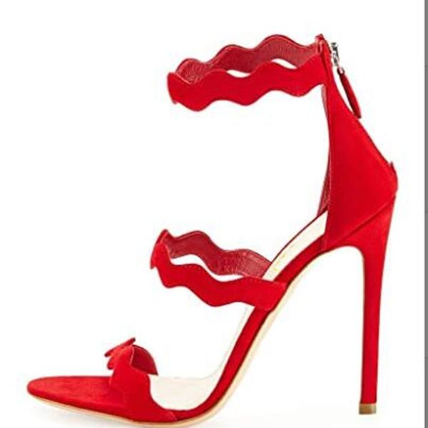 

shofoo shoes,beautiful and fashionable women's shoes, suede, about 11cm high sandals, women's sandals. size:34-45, Black
