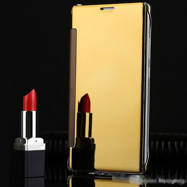 

phone case for samsung galaxy s8 plus case smart mirror flip leather cover for samsung galaxy s8 coque s8 plus back cover