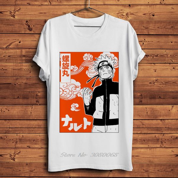

uzumaki naruto funny anime t shirt men new white casual tshirt homme japan manga streetwear t-shirt