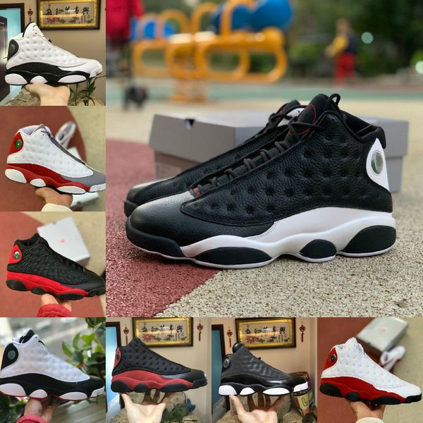 

2020 lakers 13 13s new arrivals basketball shoes atmosphere grey hyper royal defining moments for men flight sports sneakers, Black