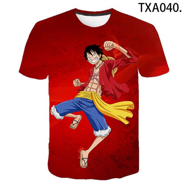 

anime one piece new boy girl cool 3d print shirts humor graphic comics men clothing
