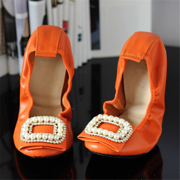 

prom ballerina flats roll up for bridal wedding party shoes after party shoes foldable ballet flats portable travel fold up shoe, Black