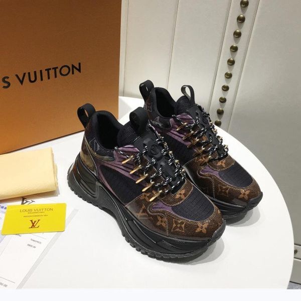 

090 new designer luxury women's casual fashion shoes, women's outdoor casual shoes, high-quality materials, with original box, Black