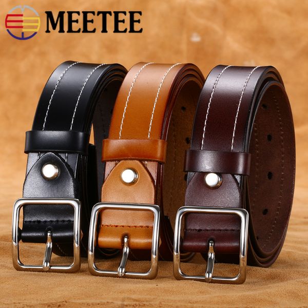 

deepeel 1шт 3.2cm * 115cm женщина второго слой cowskin подлинного пояс высокого качество площадь пряжка регулируемая ретро повседневный gird, Black;brown