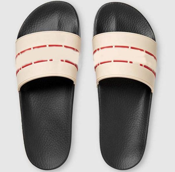 

fashion man women sandals summer flats luxury real leather platform designer sandals flats shoes ladies beach shoes 008 09, Black