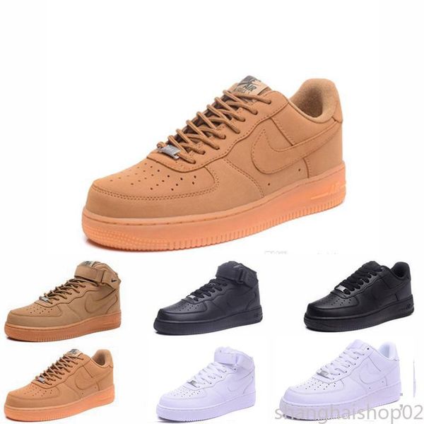 

2020 new arrivals forces 1 volt running shoes women mens trainers one sports skateboard classic 1 green white black warrior sneakers s2