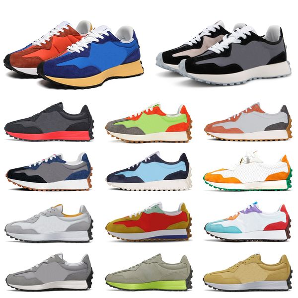

327 running shoes men women chaussette black blue orange grey mesh castle rock neo flame pride cape casual trainers sports sneakers