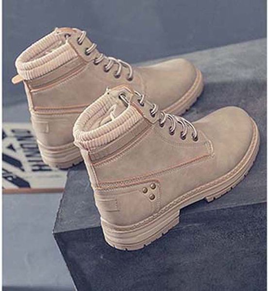 

fashion leather star women shoes woman leather short autumn winter ankle fashion brand women boots 02 px122, Black