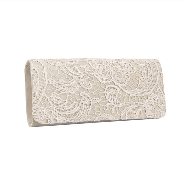 

popular lace evening clutch bags simple decent flower pattern lady woman evening bag for special event shopping dating wedding