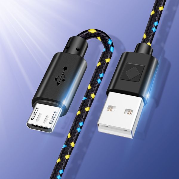

micro usb cable fast charging 3a microusb cord for samsung s7 s6 xiaomi redmi note 5 pro android phone